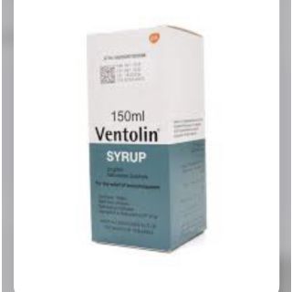 VENTOLIN 2 MG/5ML SYRUP 150 ML