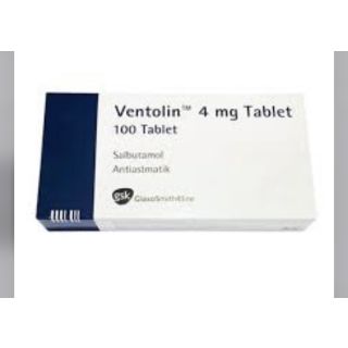VENTOLIN 4 MG TABLET 100P