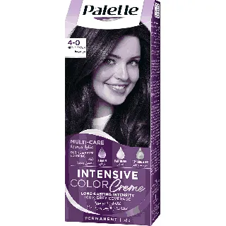 Palette Hair Dye Intensive Color Creme Medium Brown 4-0