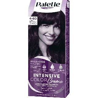 Palette Hair Dye Intensive Color Creme Lustrous Med Brown 4-60