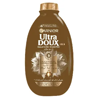 Garnier Ultra Doux Hair Shampoo Purifing And Shine Shampoo Charcoal And Nigella 400 Ml