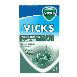 Vicks Soothing & Refreshing Throat Cherry 40 G 20 C