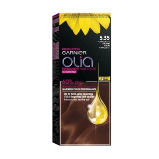 Garnier Hair Dye Color Olia No Ammonia 5.35 Chocolate Brown