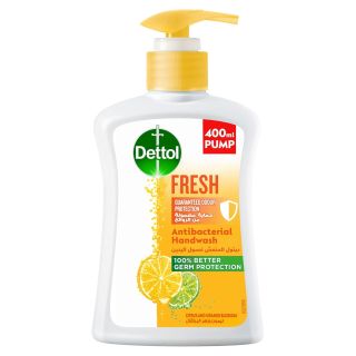 Dettol Hand Wash Fresh Lemon And Orange Blossom 400 Ml