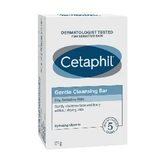 Cetaphil Antibacterial Gentle Cleansing Bar Soap 127 Gm