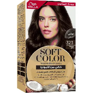 Wella Soft Color Hair Dye No Ammonia Dark Robusta 323