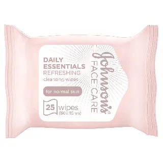 Johnson Make Up Cleansing Wipes Combination Skin 25 P
