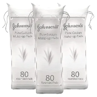Johnson Make Up Cotton Pads 80 P 2+1 Offer