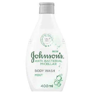 Johnson Body Wash Anti-Bacterial Micellar Mint 400 Ml