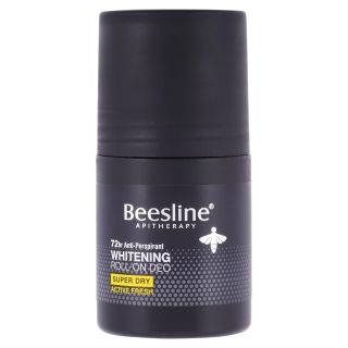 Beesline Deodorant Roll On Whitening For Men Active Fresh 72 Hr 50 Ml