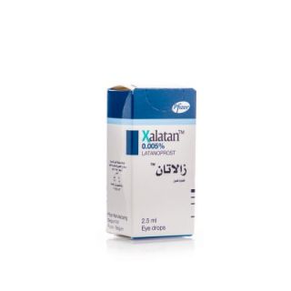XALATAN 50 MCG EYE DROP 2.5 ML REF