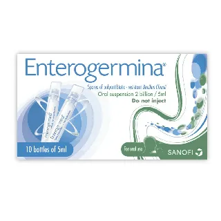 Enterogermina Probiotic Oral Suspention 2 Billion/5 Gm Ampoules 10P