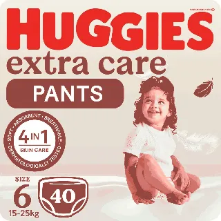 Huggies Baby Diapers Pants Extra Care (6) 40*2C