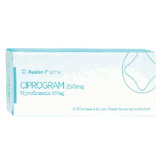 Avalon Ciprogram 250 Mg Tablet 10P #W