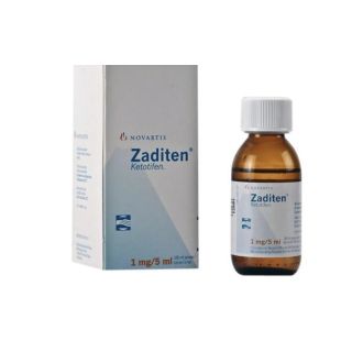 ZADITEN 1 MG/5ML SYRUP 100 ML