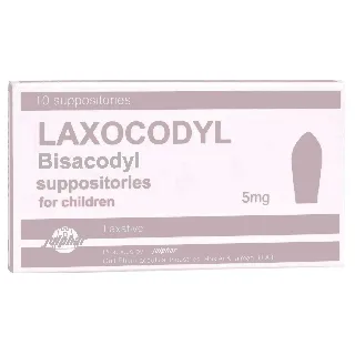 Laxocodyl 5 Mg Children Rectal Suppository 10P