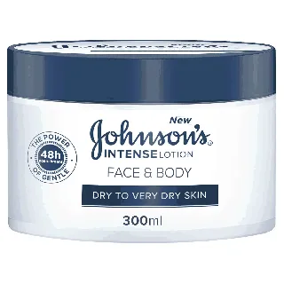 Johnson Intense Face And Body Cream For Dry To Very Dry Skin 300 Ml