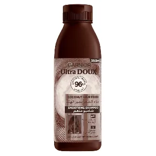 Garnier Ultra Doux Shampoo Smooting Hair Food Cocount Macadamia 3 In 1 350 Ml
