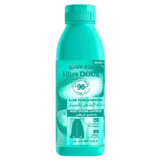 Garnier Ultra Doux Moisturising Hair Food Shampoo Aloe Vera Cocount 3 In 1 350 Ml