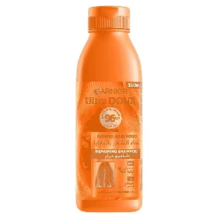 Garnier Ultra Doux Repairing Hair Food Shampoo Papaya Cocount 3 In 1 350 Ml