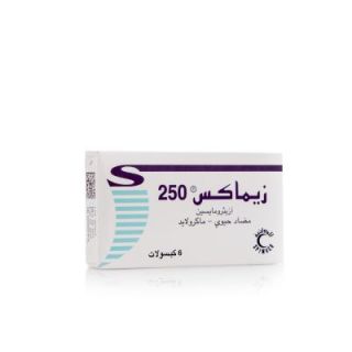 ZIMAX 250 MG CAPSULE 6P