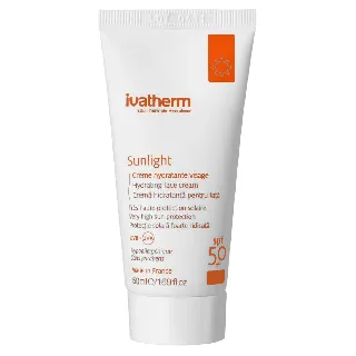 Ivatherm Sunlight Hydrating Face Sun Block Cream 50 Ml