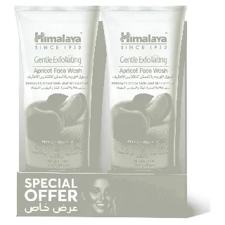 Himalaya Exfoliating Apricot Face Wash 2*150 Ml Special Offer