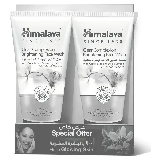 Himalaya Clear Complexion Whitening Face Wash 2*150 Ml Special Ofeer