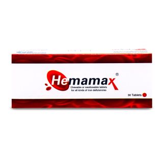 HEMAMAX 100 MG CHEWABLE TABLETS 30P