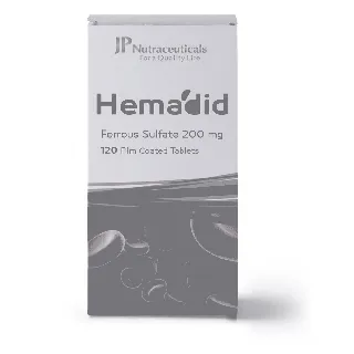 Jp Hemadid Ferrous Sulfate 200 Mg Tablet 120 P