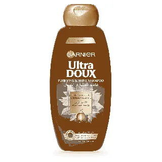 Garnier Ultra Doux Hair Shampoo Black Charcoal Nigalla 600/700 Ml