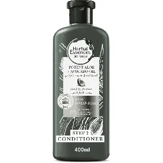 Herbal Essence Biorenew Hair Conditioner Real Botanicals Potent Aloe+ Avocado Oil 400 Ml