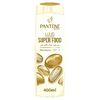 Pantene Hair Shampoo Super Food 400 Ml