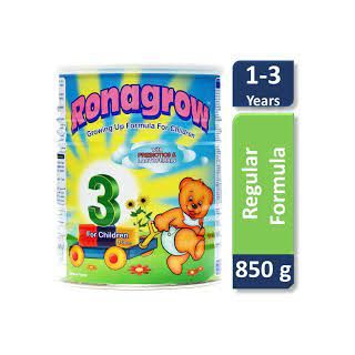 RONAGROW BABY MILK POWDER (3) 850 GM 12 C
