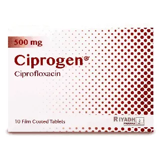 CIPROGEN 500 MG TABLET 10P