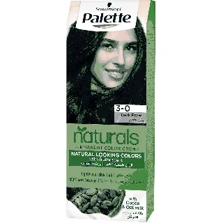 Palette Hair Dye Naturals Color Creme Dark Brown 3-0