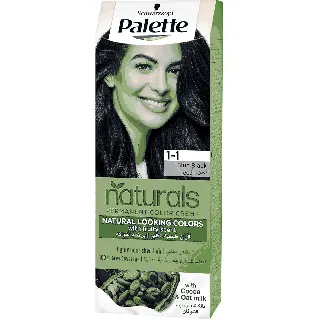 Palette Hair Dye Naturals Color Creme Blue Black 1-1