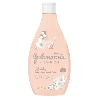 Johnson Vita-Rich Body Wash Jojoba And Vitamin E 400 Ml