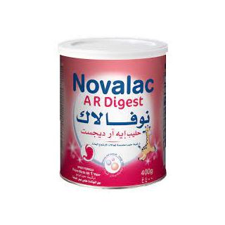 NOVALAC BABY MILK POWDER (AR DIGEST) FOR REGURGITATION 400 GM 12 C