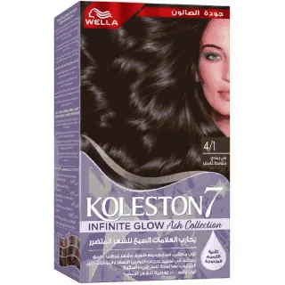 Koleston Hair Color Kit Enigmatic Medium Ash Brown 4/1