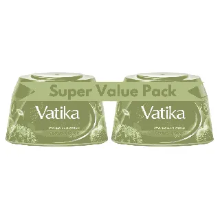 Vatika Hair Cream Anti-Hair Fall Olive And Aloe Vera 140 Ml 1+1 Offer