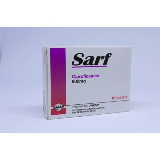 SARF 500 MG TABLET 10P