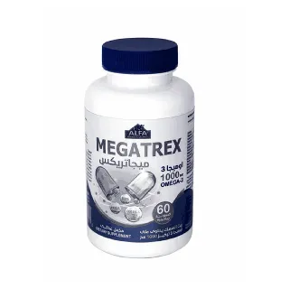 Megatrex Omega 3 Fatty Acid 1000 Mg Capsule 60 P