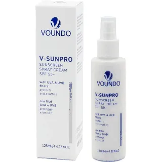 Voundo Sunpro Sunscreen Spray Cream 125 Ml