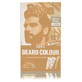 Bigen Mens Beard Color Natural Brown B104
