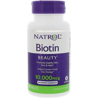 NATROL BIOTIN 10.000 MCG TABLET 100P