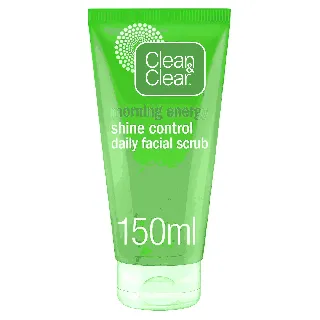 Clean & Clear Daily Facial Scrub Shine Control Skin 150 Ml