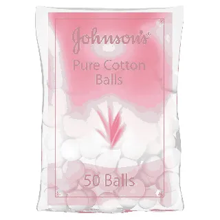 Johnson Pure Cotton Balls 50 Pc