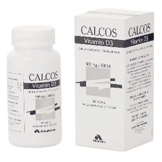 Calcos D3 500Mg/400Iu Tablet 60P