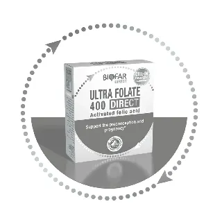 Biofar Ultra Folate 400 Direct Sticks 14P
